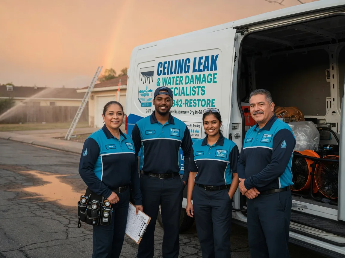 Ceiling Leak Cleanup company in Port Haywood, VA